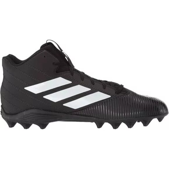New Adidas Freak Mid MD Football Shoe Adult Size13 Black/White - Picture 1 of 7